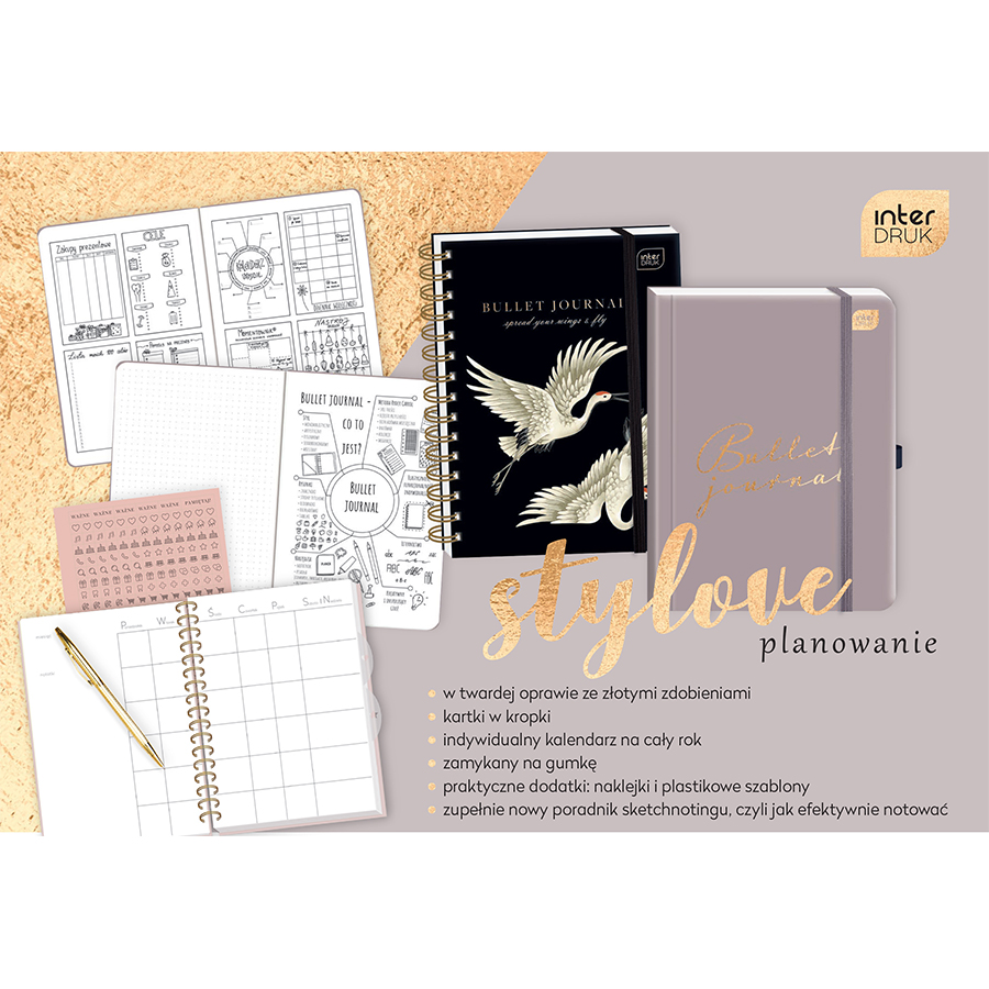 Interdruk Organizer Planer Bullet Journal A5 Bujo Sklep Jask Pl