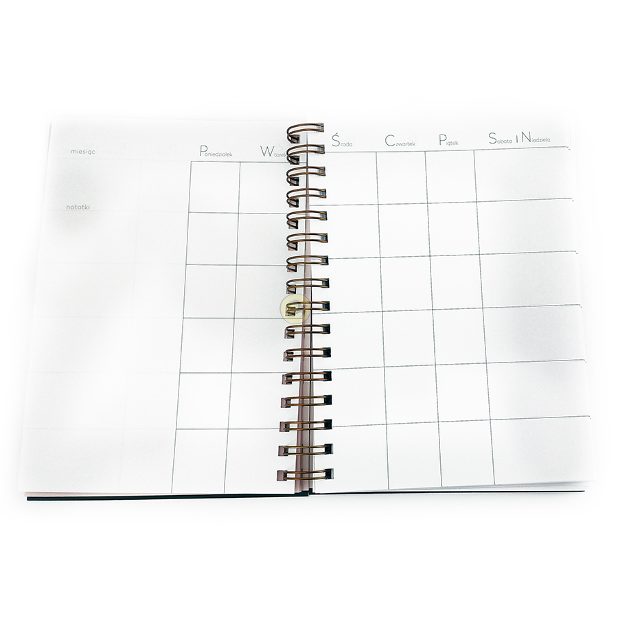 Interdruk Organizer Na Spirali Planer Bullet Journal A5 Ptaki Sklep