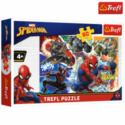 Trefl Puzzle 60 el. Puzzle Waleczny Spider-Man 17311