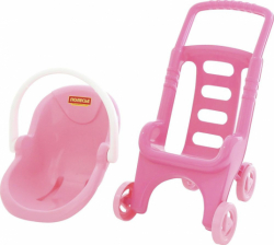 Polesie Wózek 'Pink Line' z nosidełkiem