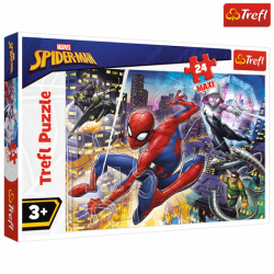 Trefl Puzzle Maxi 24 el. Nieustraszony Spider-Man
