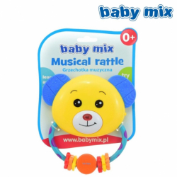 Baby Mix Grzechotka Muzyczna Miś