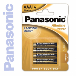 Panasonic bateria alkaliczna  AAA LR 03 - 1.5 V 4 szt.