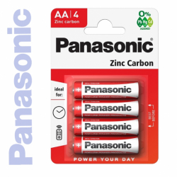Panasonic bateria cynkowo - węglowe  AA R 6 - 1.5 V 4 szt.