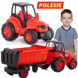 Polesie traktor Mistrz XXL z naczepą 