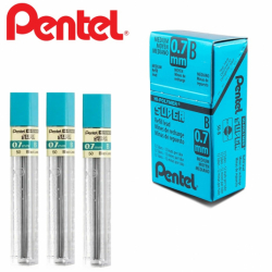 Pentel grafity ołówkowe B 0,7mm 12szt.