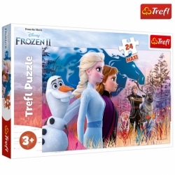 Trefl Puzzle Maxi 24 el. Frozen 2 Magiczna wyprawa