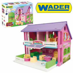 Wader Play House piętrowy domek dla lalek 25400
