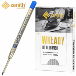 Zenith wkład do długopisu wielkopojemny niebieski 0,8 mm
