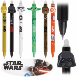 Colorino Długopis wymazywalny automatyczny Star Wars komplet 6 sztuk mix wzorów