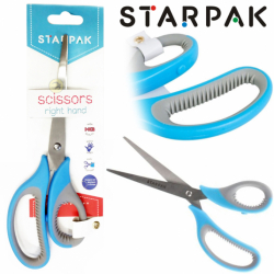 Nożyczki biurowe szkolne metalowe Starpak scissors 21 cm