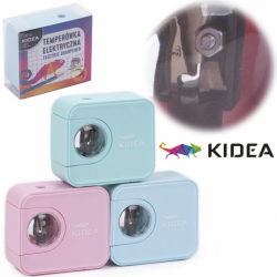 Temperówka elektryczna automatyczna pojedyncza mix kolorów Kidea