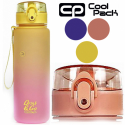 CoolPack Bidon na wodę 600 ml Brisk Drink & Go mix kolorów