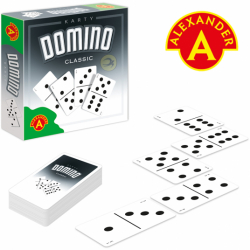 Gra Domino Classic Mikro wersja kieszonkowa Alexander 