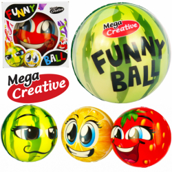 Piłka zmyłka szalona piłka zabawne owoce Mega Creative 