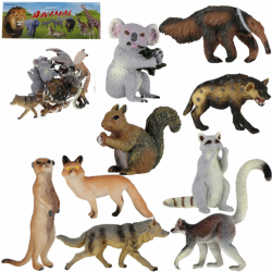 Zwierzęta dzikie zestaw figurek 9 sztuk Animal Mega Creative
