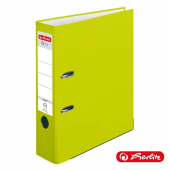 Herlitz segregator Q.File A4 8cm zielony limonkowy neon green